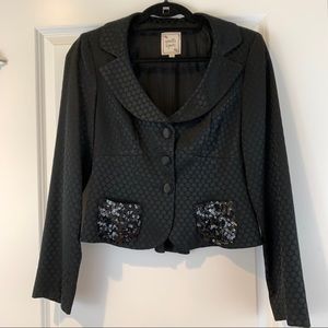 🌸SALE🌸Nanette Lepore Blazer w/ sequin pockets